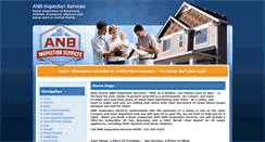 Desktop Screenshot of anbinspectionservices.com